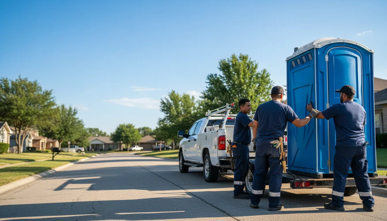 Portable Toilet Rental in Jefferson, TX near me